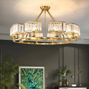 Modern decorbites copper crystal chandelier for dining room by Decorbites