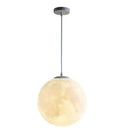 GobekUsa Cream Moon LED Pendant Chandelier: Modern Living Room Kitchen Bedroom Lighting