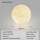 GobekUsa Cream Moon LED Pendant Chandelier: Modern Living Room Kitchen Bedroom Lighting