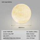 GobekUsa Cream Moon LED Pendant Chandelier: Modern Living Room Kitchen Bedroom Lighting