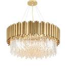 GobekUsa Crystal Gold Chandeliers: Modern Luxury for Villa Living Room - Nordic Design