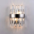 GobekUsa Crystal Gold LED Wall Sconce Modern Light for Bedroom Living Room Home Decor