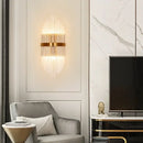 GobekUsa Crystal Gold LED Wall Sconce Modern Light for Bedroom Living Room Home Decor