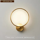 GobekUsa Crystal Gold LED Wall Sconce Modern Light for Bedroom Living Room Home Decor