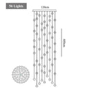GobekUsa Crystal LED Chandelier: Modern Luxury Pendant Lights for Staircase, Bedroom, and Living Room