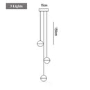 GobekUsa Crystal LED Chandelier: Modern Luxury Pendant Lights for Staircase, Bedroom, and Living Room