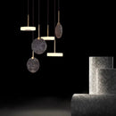 GobekUsa Deco Wood & Marble LED Chandelier for Dinning Room
