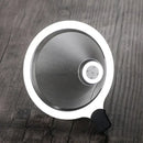Modern decorbites glass coffee maker kitchen drip pot with wood collar by Decorbites