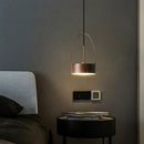 GobekUsa LED Wood Grain Chandelier for Dining, Living, and Bedroom Ambiance