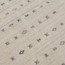 Beige Hand Loomed Wool Area Rug - Modern Contemporary Design by The Rug Decor