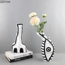GobekUsa Abstract Vase: Modern Design, Desk Decoration, Room Aesthetic Decor
