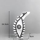 GobekUsa Abstract Vase: Modern Design, Desk Decoration, Room Aesthetic Decor
