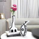 GobekUsa Abstract Vase: Modern Design, Desk Decoration, Room Aesthetic Decor
