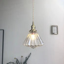 GobekUsa Diamond Amber Glass LED Pendant Lights - Nordic Modern Hanging Lamp