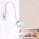 GobekUsa Modern Dome Aluminum LED Wall Sconce Light with Adjustable Warm/White Lighting - Switch Optional