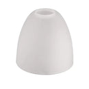 Modern dome white frosted glass shade living room pendant light by Decorbites