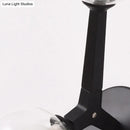 GobekUsa Modern Double Globe Wall Lamp - Glass Shade Sconce Light Fixture in Gold/Black Finish for Corridor