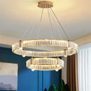 GobekUsa Crystal Ceiling Chandelier LED Indoor Lighting for Living Room Bedroom Study