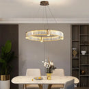 GobekUsa Crystal Ceiling Chandelier LED Indoor Lighting for Living Room Bedroom Study