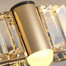 GobekUsa Crystal Ceiling Chandelier LED Indoor Lighting for Living Room Bedroom Study