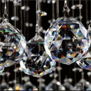 GobekUsa Double Spiral Crystal Chandelier: Luxurious K9 Crystal Lighting for Hotels and Villas