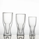 Modern double wall mug beer and wine glass dining room set by Decorbites
