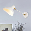 GobekUsa Modern Duckbill Sconce in Metallic Black/Grey - 1 Light Wall Lamp for Living Room