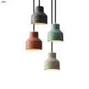 GobekUsa Terrazzo Stone LED Pendant Lamp for Industrial Loft, Bar, Coffee, Living Room.