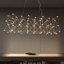 GobekUsa Elegant Stainless Steel Chandelier for Modern Spaces