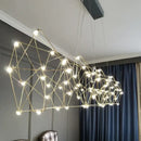 GobekUsa Elegant Stainless Steel Chandelier for Modern Spaces