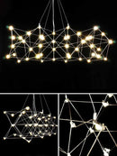 GobekUsa Elegant Stainless Steel Chandelier for Modern Spaces