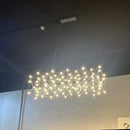GobekUsa Elegant Stainless Steel Chandelier for Modern Spaces
