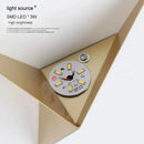 GobekUsa Elegant Triangular LED Wall Lamp for Bedroom Study Hotel Room