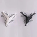 GobekUsa Elegant Triangular LED Wall Lamp for Bedroom Study Hotel Room
