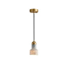 GobekUsa Emerald-Green LED Pendant Lamp for Dining Living Room Loft Bar Bedside