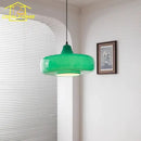 GobekUsa Glass Pendant Lights LED E27 Minimalist Hanging Lamp for Dining Room