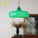 GobekUsa Glass Pendant Lights LED E27 Minimalist Hanging Lamp for Dining Room
