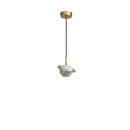 GobekUsa Emerald-Green Marble LED Pendant Lamp for Modern Spaces