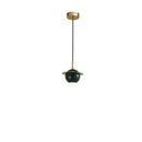 GobekUsa Emerald-Green Marble LED Pendant Lamp for Modern Spaces