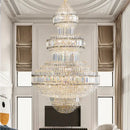 GobekUsa Crystal Villa Chandelier Pendant - Modern European Style Luxury Hotel Lobby Light