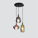 GobekUsa Glass Pendant Lights for Home Art Decor and Coffee Bar, Nordic Style Kitchen Island Lighting.