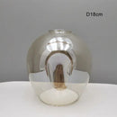 GobekUsa Glass Shade Replacement for DNA Magic Bean Lights | 4.5cm Fitter E27 Lamp Cover