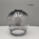 GobekUsa Glass Shade Replacement for DNA Magic Bean Lights | 4.5cm Fitter E27 Lamp Cover