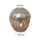 GobekUsa Glass Shade Replacement for DNA Magic Bean Lights | 4.5cm Fitter E27 Lamp Cover