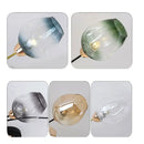 GobekUsa Glass Shade Replacement for DNA Magic Bean Lights | 4.5cm Fitter E27 Lamp Cover