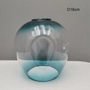 GobekUsa Glass Shade Replacement for DNA Magic Bean Lights | 4.5cm Fitter E27 Lamp Cover