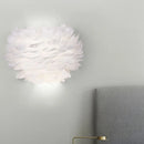 GobekUsa Modern Feather Wall Lamp: Stylish Ambient Lighting for Living Room & Bedroom Decor