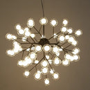 GobekUsa Heracleum Firefly Glass Round Ball Chandelier - Luxury Staircase Dining Room Lighting
