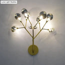 GobekUsa Modern firefly Tree Branch LED Wall Light for Bedroom Study Room