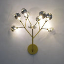 GobekUsa Modern firefly Tree Branch LED Wall Light for Bedroom Study Room